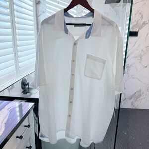 Tommy Bahama Cream Casual Button Down Shirt